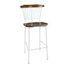 Bolero Scandi High Stool White (Box 2)
