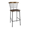 Bolero Scandi High Stool Black (Box 2)