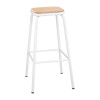 Bolero Cantina High Stool White (Box 4)