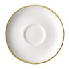 Olympia Kiln Chalk Saucer (for FB988) - 140mm (Box 6)