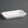 Fiesta Green Bagasse Tray - 12oz (Pack 50)