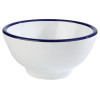 APS Pure Bowl White & Blue - 200x105mm 1.25Ltr (B2B)