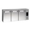 E3 3 x Solid Doors 537Ltr Under Counter Bottle Cooler (Direct)