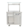 Hot Cupboard with Hot Top incl of Quartz Heated Gantry&Trayslide 2GN(Direct)