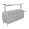 Parry Flexi-Serve Hot Cupboard w/Plain Top Heated Gantry&Trayslide 5GN(Direct)