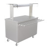 Parry Flexi-Serve Ambient Cupboard w/Plain Top LED Gantry&Trayslide 3GN(Direct)
