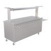 Parry Flexi-Serve Ambient Cupboard w/Plain Top LED Gantry &Trayslide 5GN(Direct)