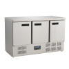 Polar 3 Door Counter with Compressor Underneath