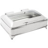 Olympia Electric Chafer Rectangular Glass Lid - 280watt