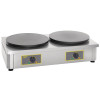 Roller Grill Crepe Machine Double - 400mm Electric (Direct)