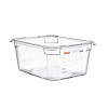 Araven PC GN Containers - 1/2 150mm 9.5Ltr