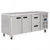 Polar Counter REFRIGERATOR 2 Doors plus 2 Drawers