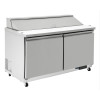 Polar REFRIGERATED Preparation Counter - 2 Door 1.5m