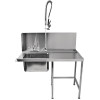 Classeq Pass Through Sink & Table c/w Spray Mixer 1100mm RH