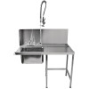 Classeq Pass Through Sink & Table c/w Spray Mixer 1100mm RH