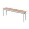 Enviro Indoor Dining Bench 1200x330x430mmh (Beech Effect) (Direct)