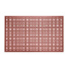 Bolero Rubber Grease-resistant Anti-Fatigue Mat Red - 1500x900mm