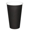 Fiesta Hot Cups Single Wall Black - 455ml (16oz) (Sleeve 50)