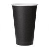 Fiesta Hot Cups Single Wall Black - 455ml (16oz) (Sleeve 50)