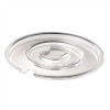 Float Round Cover Clear SAN - 205mm d (B2B)