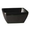Pure Square Bowl Melamine Black - 250x250mm
