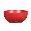 Art de Cuisine Red Glaze Ripple Bowl - 74oz 21cm (W)x9cm (H) (Box 4) (Direct)