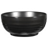 Art de Cuisine Black Glaze Ripple Bowl - 74oz 21cm (W)x9cm (H) (Box 4) (Direct)