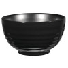 Art de Cuisine Black Glaze Ripple Bowl - 40oz 165mm (W)x90mm (H) (Box 6)(Direct)