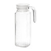Olympia Ribbed Glass Jugs 1Ltr