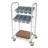 Craven Two Tier Cutlery & Tray Dispense Trolley (Direct)