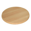 Bolero Round 600mm Table Top (Beech Effect)