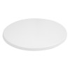 Bolero Round 600mm Table Top White
