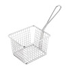 Olympia Square Presentation Basket St/St Large - 80x120x100mm