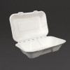 Vegware Clamshell Hinged Meal Boxes