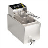 Buffalo Single Fryer - 1 x 8Ltr 2.9kW with Timer
