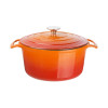 Vogue Round Casserole Orange - 3.2Ltr 205mm dia