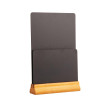 Olympia Double Blackboard Menu Holder - 325(h)x210(w)x55(d)mm 12 3/4x8.25x2 1/4"