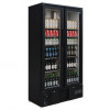 Polar REFRIGERATED Double Door Upright Back Bar Cooler Hinged