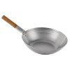 London Wok Flat Bottom Wok - 13"