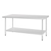 Vogue Stainless Steel Table - 1800x700x900mm