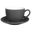 Olympia Cafe Cappuccino Cups Charcoal 340ml 12oz per 12
