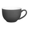 Olympia Cafe Cappuccino Cups Charcoal 340ml 12oz per 12