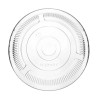 Vegware PLA Flat Lid Straw Slot - 96mm (fits 9oz standard cup) (Box 1000)