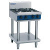 Blue Seal Evolution Cooktop 4 Open Burners on Stand LPG (Direct)