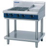 Blue Seal Evolution Cooktop 4 Burner/1 Griddle Electric on Stand 900mm (Direct)
