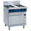Blue Seal Evolution 4 Burner Convection Oven Natural Gas - 750mm (Direct)