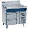 Blue Seal Evolution Target Top with Refrigerated Base Nat Gas - 900mm (Direct)