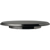 APS Pure Round Cake Platter Melamine Black - 310(dia)mm 12.25"