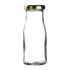 Gold Cap for Mini Milk Bottle GL160 (Pack 18)