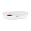 Araven PP Food Container 1/4 GN 1.8Ltr with Lid 65mm (H) (Pack 4)